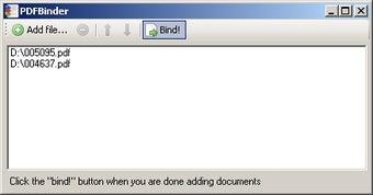PDFBinder скриншот 3