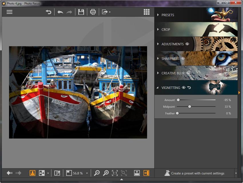 Wondershare Fotophire Photo Focus: подробное руководство по Sharpen, Creative Blur, установке и ограничениям скриншот 8