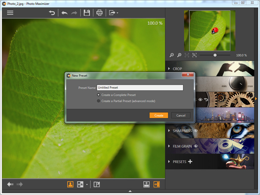 Wondershare Fotophire Maximizer: увеличение фото, интерфейс, функции, требования и ограничения скриншот 10
