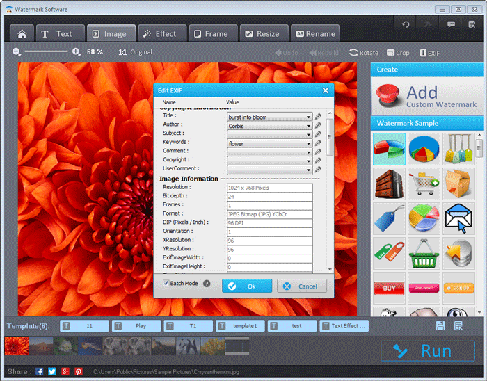 Watermark Software скриншот 6