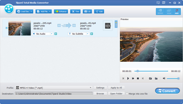 Tipard Total Media Converter скриншот 9
