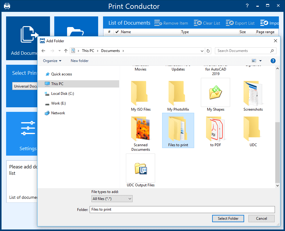 Print Conductor скриншот 2
