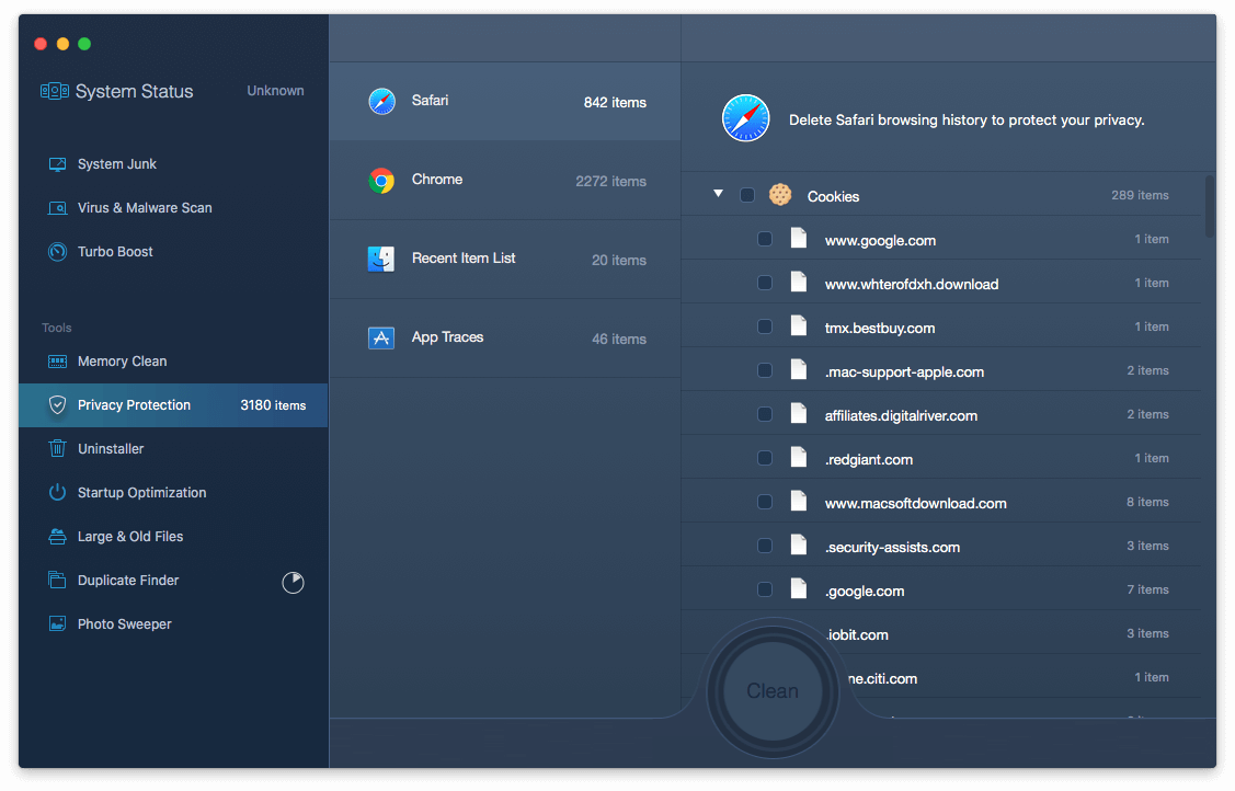MacBooster скриншот 3