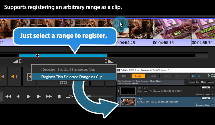 TMPGEnc MPEG Smart Renderer скриншот 4
