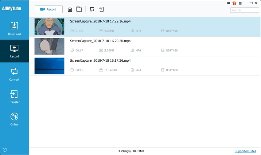 Wondershare AllmyTube скриншот 5