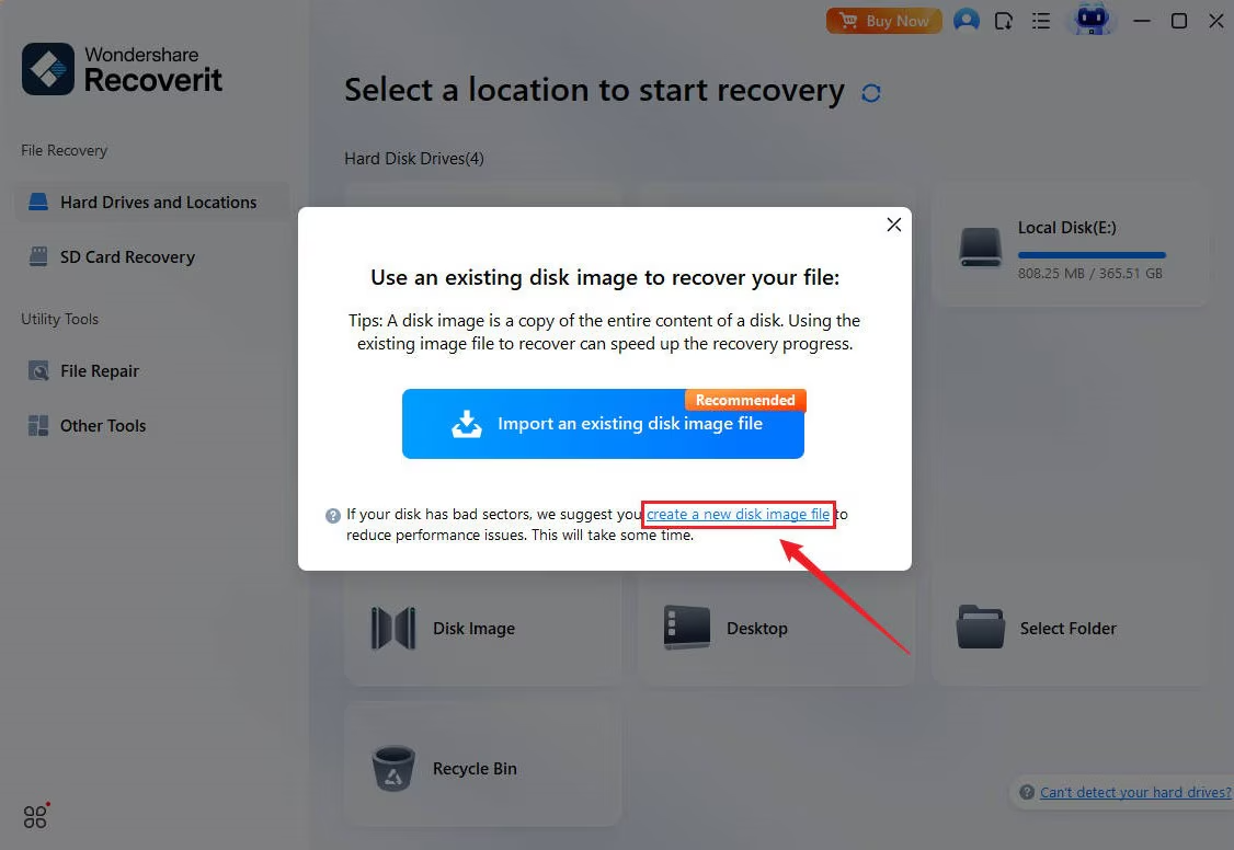 Wondershare Recoverit Data Recovery скриншот 8
