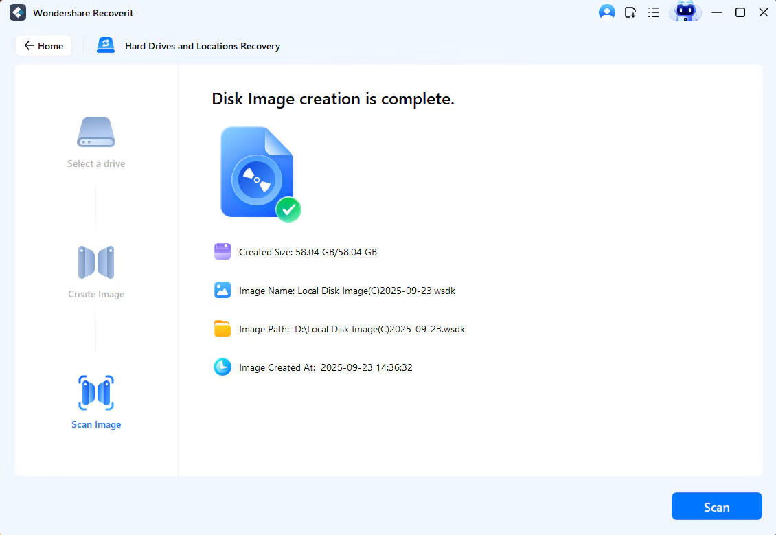 Wondershare Recoverit Data Recovery скриншот 4