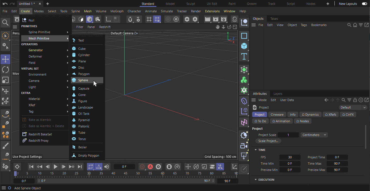 Cinema 4D: подробный обзор 3D-моделирования, MoGraph, анимации, симуляций и Redshift скриншот 8