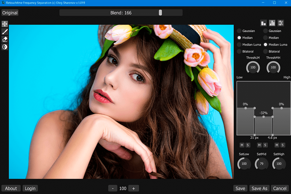 Retouch4me Frequency Separation: подробное руководство по интерфейсу, слоям, ретуши и версиям скриншот 4