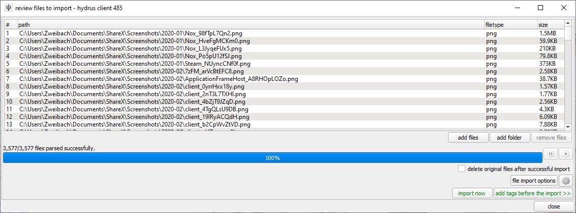 Hydrus Network скриншот 2