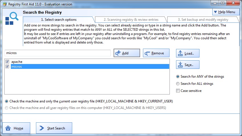 Registry First Aid скриншот 7