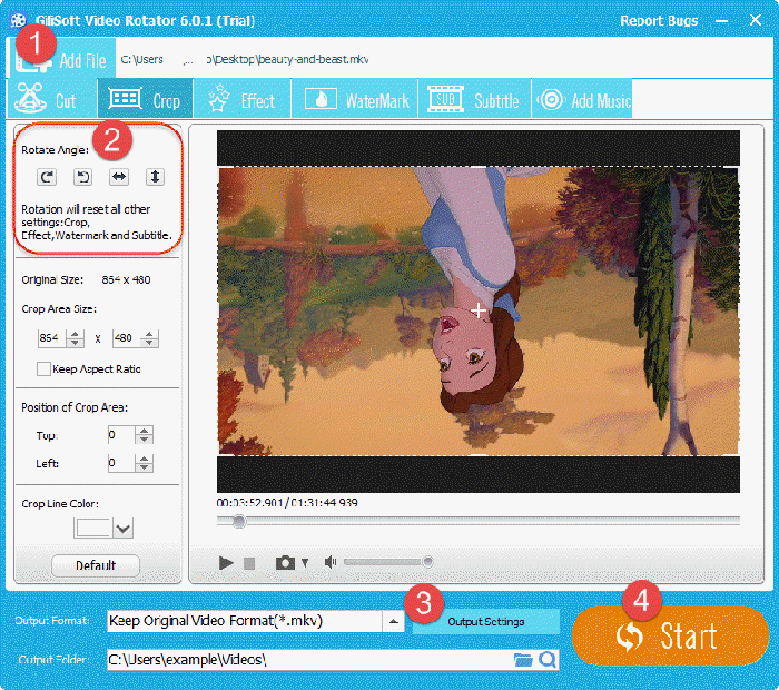 Gilisoft Video Editor скриншот 6