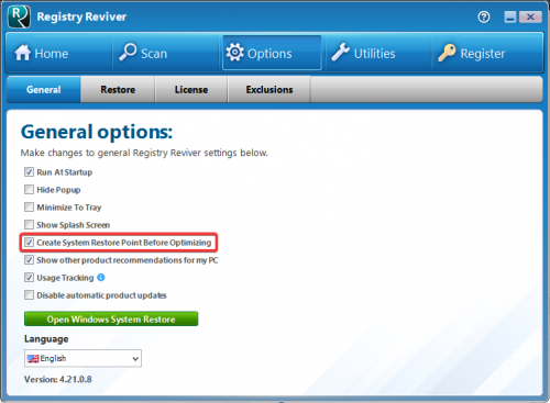 Registry Reviver скриншот 6