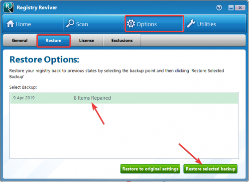 Registry Reviver скриншот 5