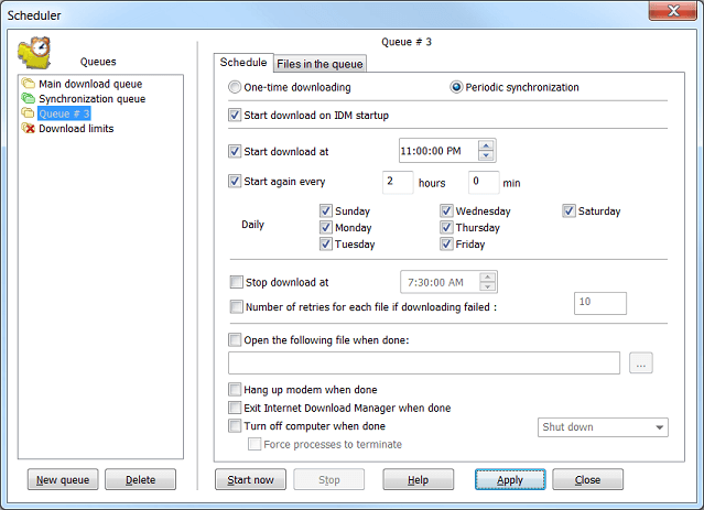 Internet Download Manager скриншот 4