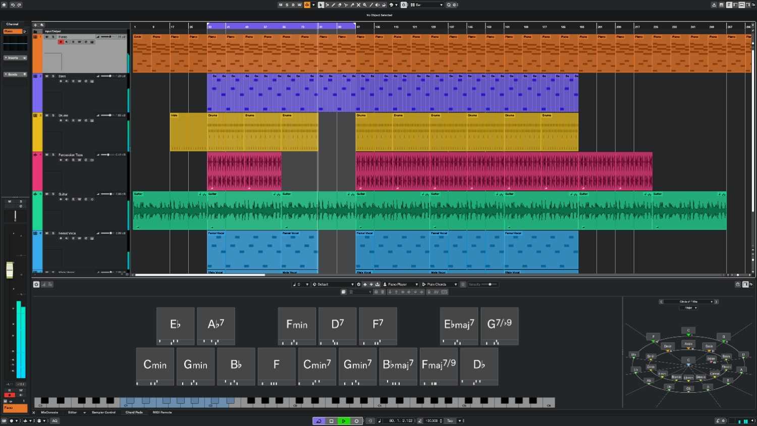 Cubase скриншот 2