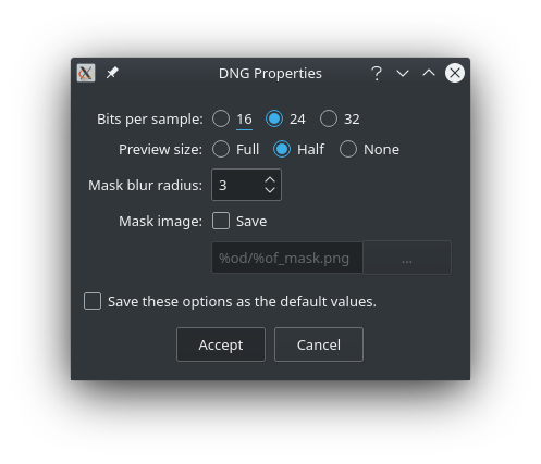 HDRMerge: подробное руководство по RAW-HDR, merge mask, batch и выходному DNG скриншот 5