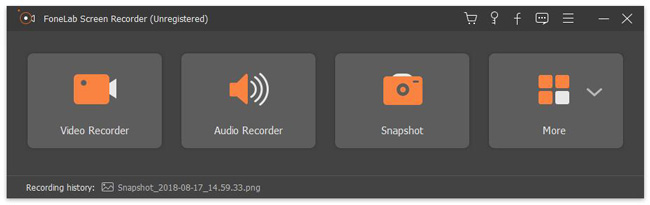 Fonelab Screen Recorder скриншот 1