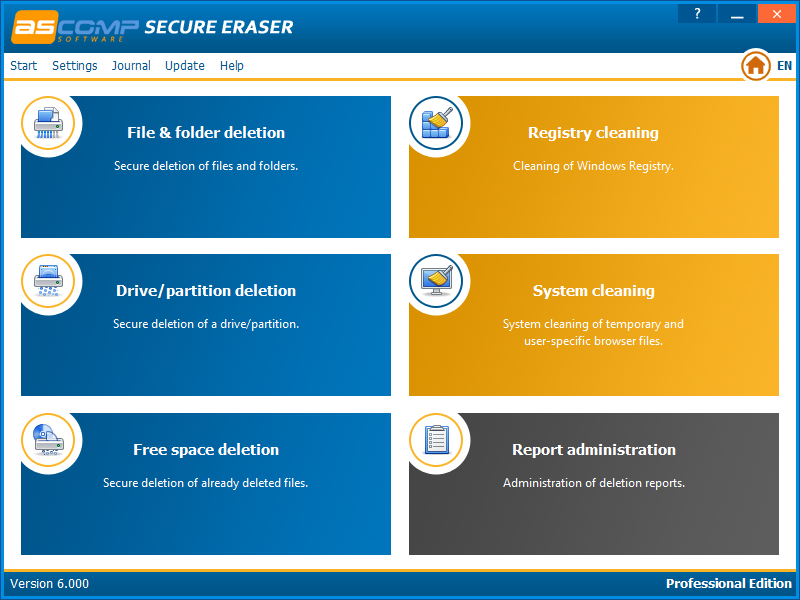 Secure Eraser скриншот 1