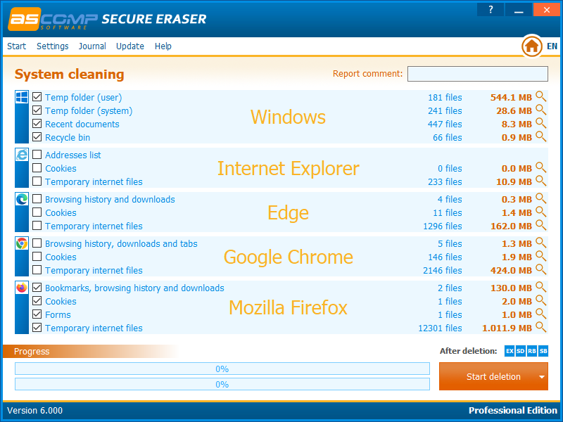 Secure Eraser скриншот 5