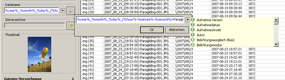 AmoK Exif Sorter скриншот 2