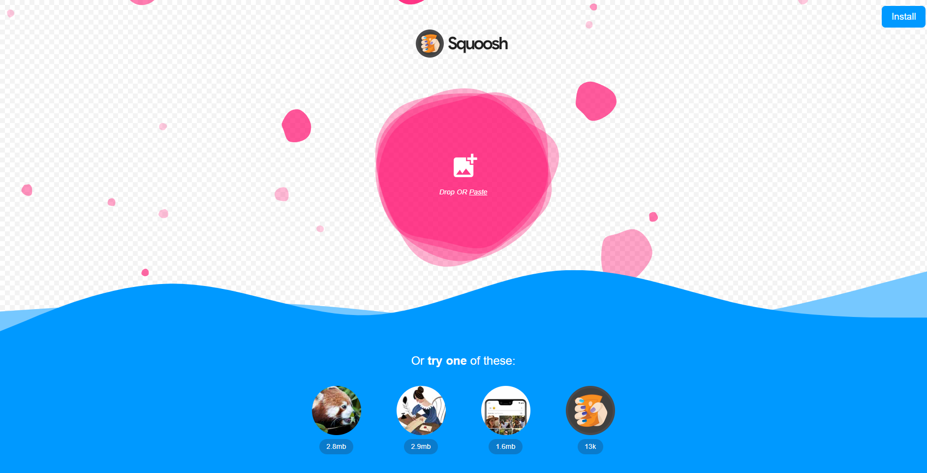 Squoosh скриншот 1