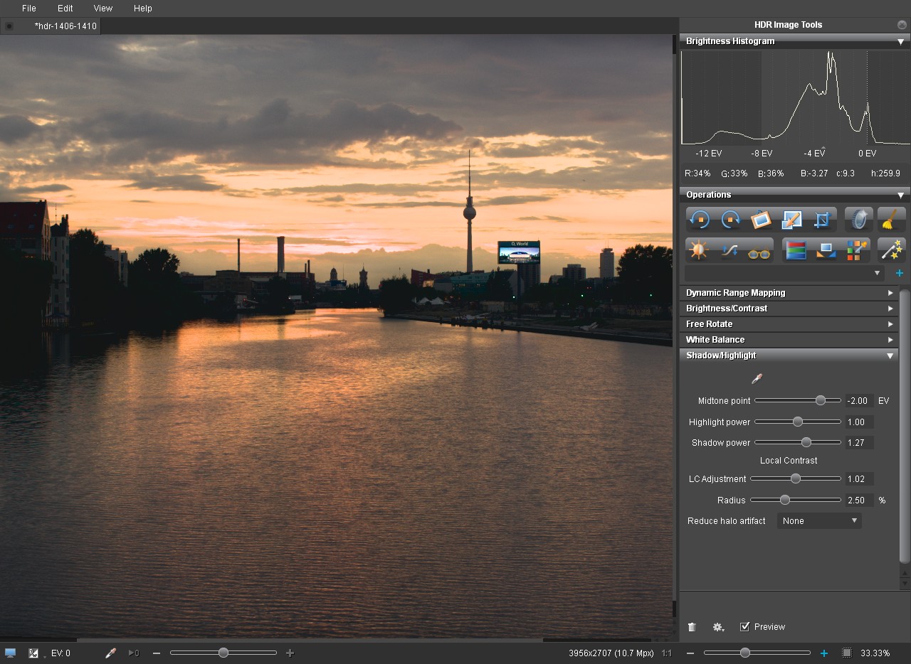 HDR Expose: подробный обзор 32-битного HDR-редактора, рабочего процесса, ограничений и истории версий скриншот 10
