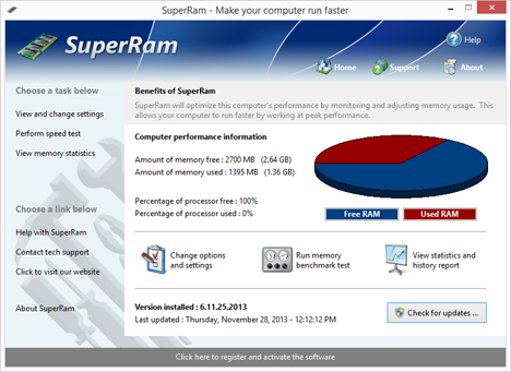 SuperRam скриншот 1