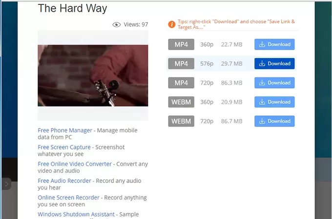 Video Grabber скриншот 2
