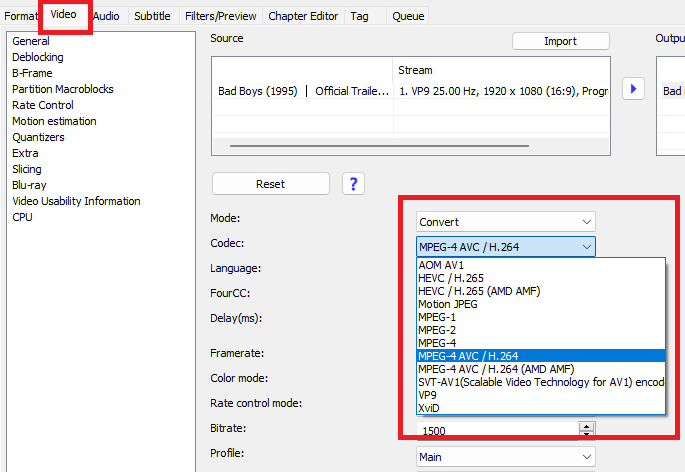 XMedia Recode скриншот 8