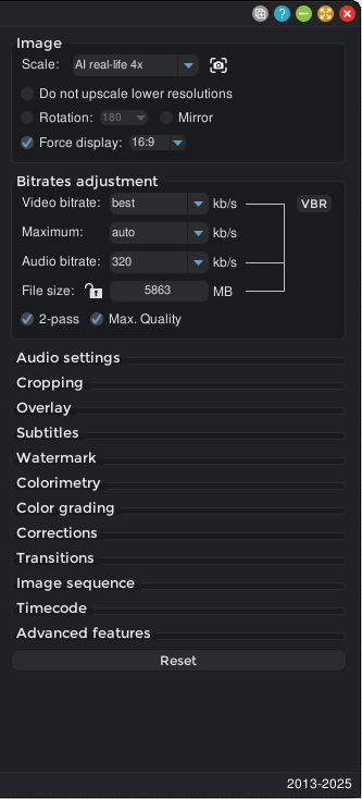 Shutter Encoder скриншот 3