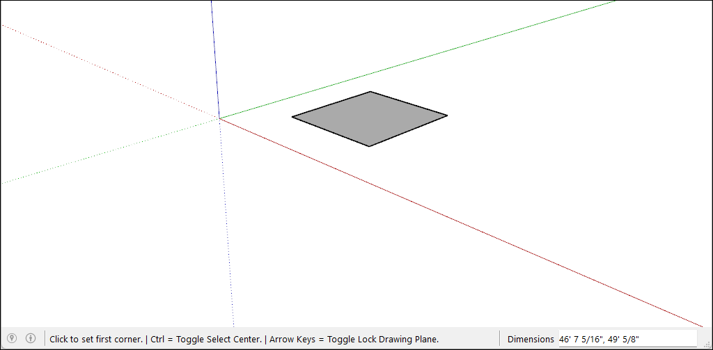 Google Sketchup скриншот 1