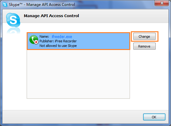 iFree Skype Recorder скриншот 5