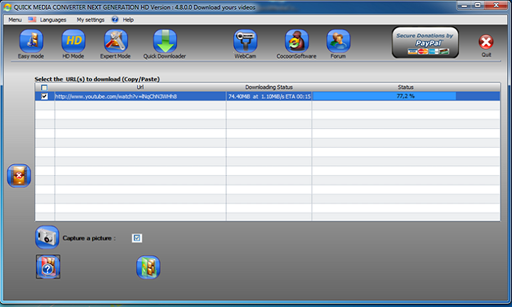 Quick Media Converter скриншот 4
