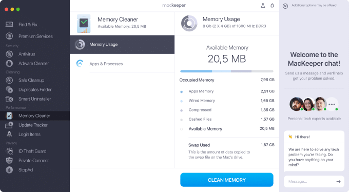 MacKeeper скриншот 4