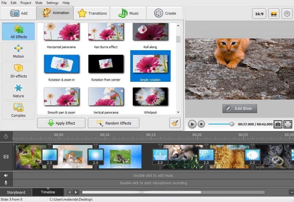 SmartSHOW 3D скриншот 8