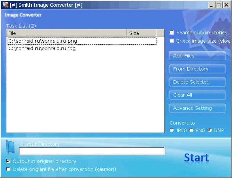 Smith Image Converter скриншот 3