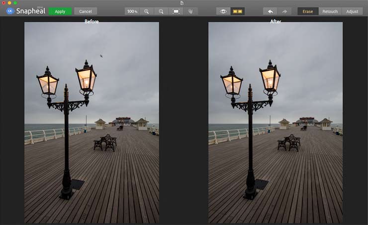 Snapheal: функции, интерфейс, версии и практическая ретушь фотографий скриншот 3