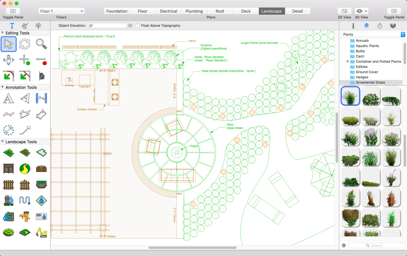 Punch Landscape Design: подробный разбор возможностей, интерфейса, версий и ограничений программы скриншот 2