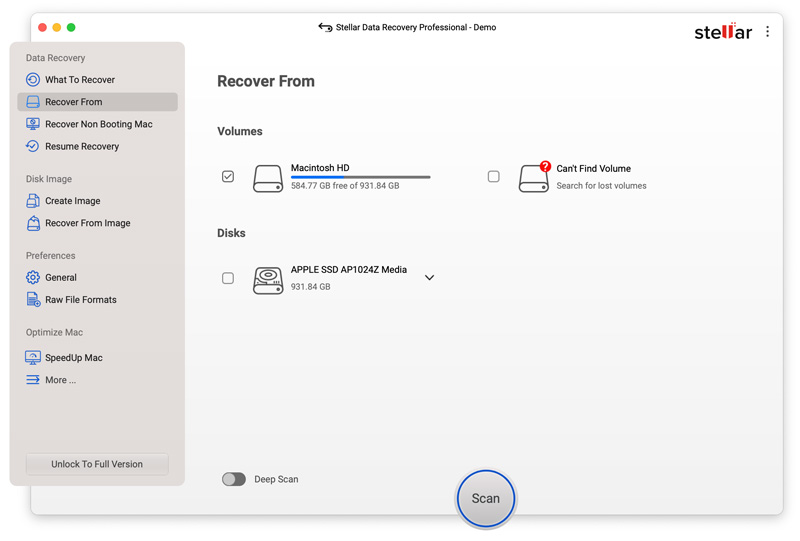 Stellar Data Recovery скриншот 5