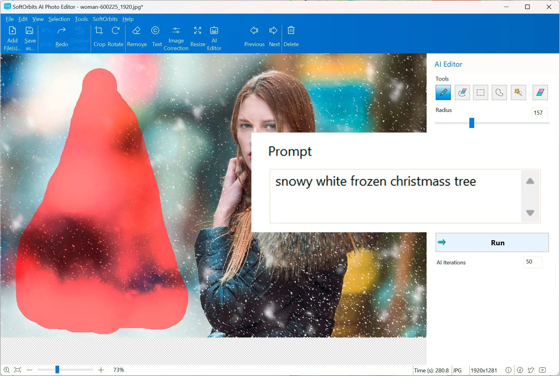 SoftOrbits Photo Editor: подробный разбор классических инструментов, AI Editor, требований и ограничений скриншот 8