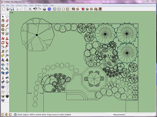 DynaScape Sketch3D: подробное руководство по переносу ландшафтного проекта из 2D в SketchUp скриншот 4