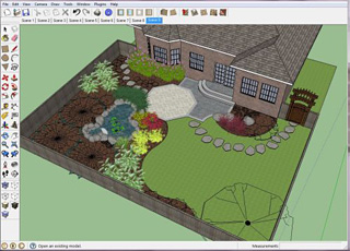DynaScape Sketch3D: подробное руководство по переносу ландшафтного проекта из 2D в SketchUp скриншот 8
