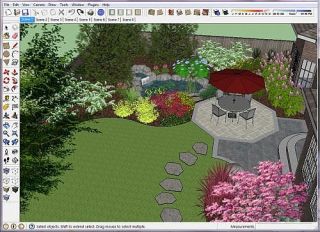 DynaScape Sketch3D: подробное руководство по переносу ландшафтного проекта из 2D в SketchUp скриншот 9