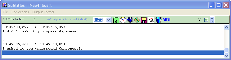 SubRip скриншот 4