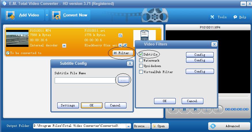 E.M. Total Video Converter скриншот 2