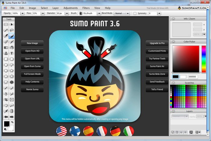 Sumo Paint скриншот 3