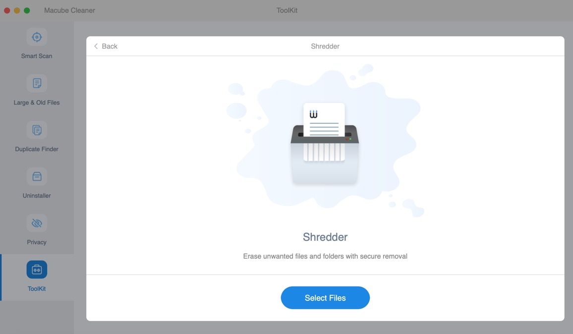 Macube Cleaner скриншот 9