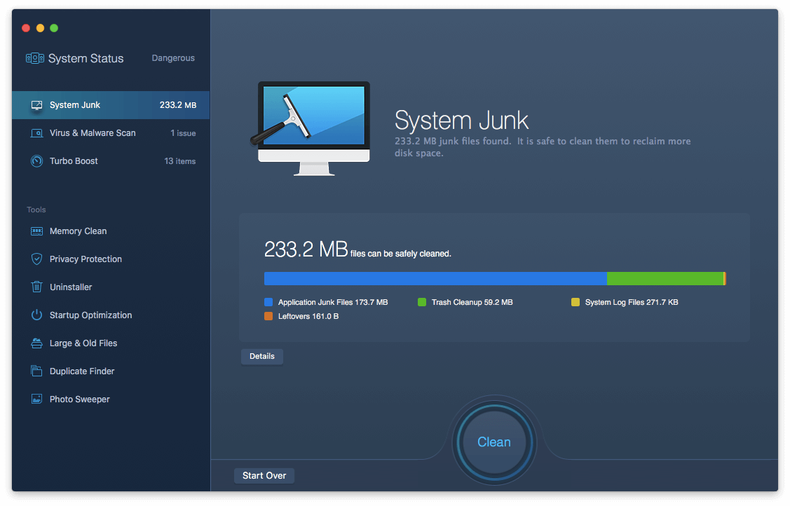 MacBooster скриншот 2
