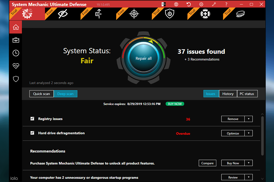 System Mechanic скриншот 6